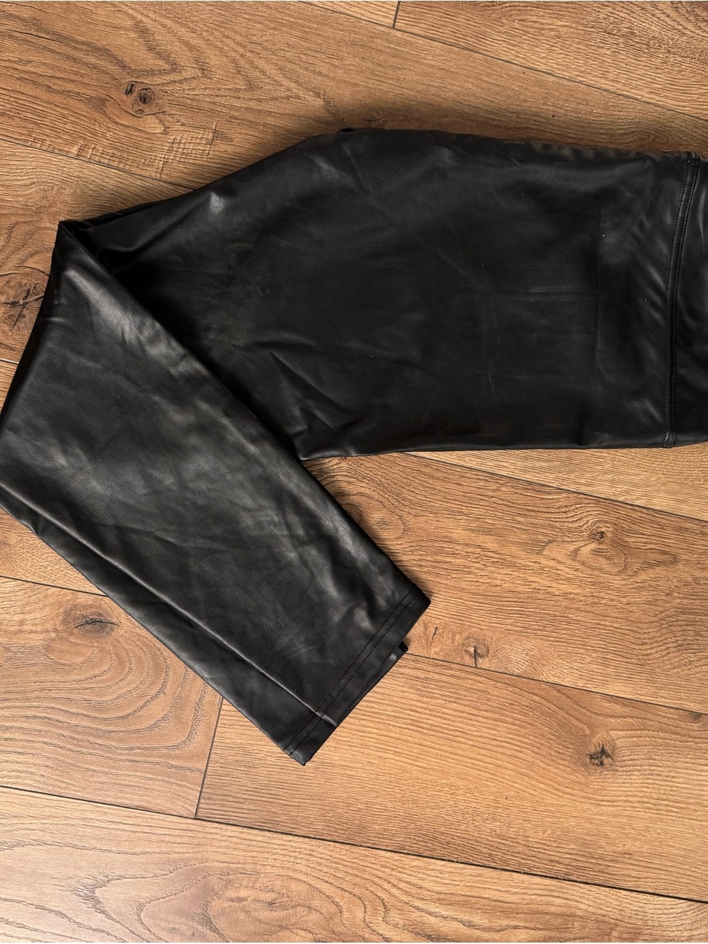 bp Black Faux Leather Leggings